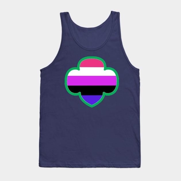 Genderfluid GSA Tank Top by RaineyDayz